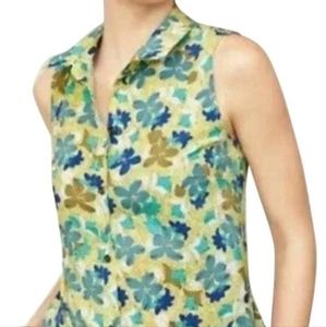 (SOLD) Cabi Limited Edition Peplum Floral Wish Top #5215